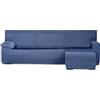 Eysa Italia copridivano per mini chaise longue con bracciolo corto lato destro vista frontale colore blu design Luz