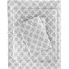 Sleep Philosophy True North by Cozy flanella 100% cotone ultra morbido per il freddo set biancheria da letto, doppia, grigio Geo 3 pezzi