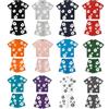 CGZWFERA Denim Tears Vestito Estivo Kapok Flower Print Da Uomo, Set Da Jogging Da Donna Con T-shirt E Pantaloncini, Abbigliamento Unisex Hip Hop Y2