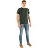 fred perry T-shirt m3519 x89 Short Green, blu, XL