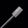 beautilux Punta Levigatrice Unghie 3/32 Piccolo Carbide Tungsten Bits, rimozione rapida del gel di lucidatura delle cuticole per manicure e pedicure (NDB-FB-F)