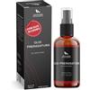 Leucosia Phytocosmetics Leucosia Barber Oil con Olio di Cedro - Olio Pre Rasatura - Kit Barba Uomo - Skincare Uomo - 100% naturale 50ml