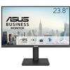 ASUS VA24DQFS Monitor Business da 24" pollici (23,8), IPS, Full HD Frameless, 100 Hz Adaptive-Sync, Tempo di Risposta 1ms, HDMI, DisplayPort, VGA, Filtro Luce Blu, Anti-sfarfallio, Nero