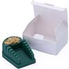 YIHUA S200 Verde Supporto per filo di saldatura in silicone resistente al calore con pulitore di ottone, 6 scanalature e vassoio di stoccaggio compatibile con diametro del filo 0.034-10mm²