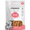 YOGUPET Gatto Snack SemiHUMEDO Salmone E Kefir 10X50GR
