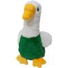 JACK AND VANILLA, Doudou Anatra con Squeeker per Cani e Gatti Giocattolo in Tessuto Morbido e Durevole, Stimola il Gioco, Taglia 18 cm, Colore Giallo per Tutte le Razze