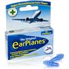 EarPlanes Cirrus EarPlanes - Tappi per le orecchie per compensare la pressione sui viaggi in aereo, aiutano a ridurre la pressione e il dolore alle orecchie durante il volo, in silicone medico, 2 pezzi