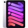 Apple iPad mini con chip A17 Pro: Progettato per Apple Intelligence, display Liquid Retina da 8,3'', 128GB, Wi Fi 6E + reti cellulari, fotocamera da 12MP, un giorno intero di batteria- Viola