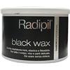 Radipil, Black Wax, Ceretta Depilatoria Nera per Tutto il Corpo, Uso Senza Strisce - Vaso 400 Ml