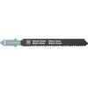 FEIN Lama per seghetto alternativo F-IRON Jig 26 AS per metallo BIM 63 T1.9 MS SC. Adatto all'uso nei seguenti materiali: Lamiera e metallo, acciaio inox, INOX, lamiera d'acciaio.Cf.5 pz.