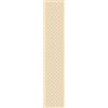 Ambiance Sticker Carta da parati in tessuto non tessuto pre-incollato Rotolo Wallpaper Art Deco Beige - Ventaglio adesivo decorativo - 1 rotolo di altezza 300 x larghezza 60 cm