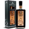 Amaro Milone Nero 70 cl con Astuccio - Amarissimo di Calabria (35% Vol.) - Elegante Idea Regalo per Veri Intenditori - Gusto Intenso, Design Premiato