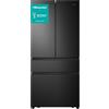 Hisense RF540N4SBF2 Frigorifero Side by Side 533L No Frost Nero Libera Installazione