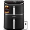 COSORI Turbo Tower Pro Smart Friggitrice ad Aria 10,8L con Rivestimento Ceramico, Doppia Resistenza, Cottura a 3 Livelli, 2630W, 7 Funzioni, 2 Motori DC, 50+ Ricette Complete Online, CAF-DC113S
