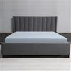 Gilania - Lenzuolo con angoli elasticizzati 100% Percalle di Puro Cotone di Alta Qualità - Matrimoniale 170x200 - Altezza 25 cm - Collezione Lecti (Azzurro)