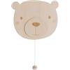 BO BABY'S ONLY Baby's Only - Lampada da parete orso Wonder - Brown