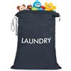 CANBOX Sacchi Portabiancheria, Grande Capacità Sacco Biancheria, Impermeabile Sacchi di Nylon con Zip, Riutilizzabile Sacchetto Organizer per Viaggio, Dormitorio, Campeggio, 70 x 50cm