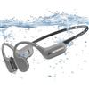 Guudsoud Cuffie Bluetooth 5.4 Conduzione Ossea Auricolare Nuoto Wireless Memoria 32GB Integrata Lettore MP3 Impermeabile IP68 Auricolare Impermeabile Nuoto Auricolare Piscina per Ciclismo Sport Nuoto