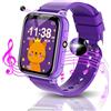 MiracDan Smartwatch Bambini, Orologio Smartwatch Bambina con 26 Giochi,Contapassi,Orologio Smartwatch Bambini con Fotocamere,Musicale,Torcia,Sveglia,Regalo di Compleanno Orologio Bambino per 4 ai 12 Anni