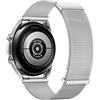 MroTech Cinturino Metallo 20 mm Compatibile per Samsung Galaxy Watch3 41mm/Watch4/ 4Classic/Watch5/ 5Pro/Watch6/ 6Classic/Active/Active2 Cinturini Milanese con Fibbia Magnetica Mesh Loop,Argento
