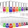 ABLAZE Chiavetta USB in set da 100 pezzi, da 8 GB, USB 2.0 ad alta velocità, per memorizzare i dati, in metallo