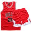 FUTERLY Completo Basket Bambino,2 Pezzi Completo Basket Ragazzo,Divisa Basket Bambino,Senza Maniche Maglia Basket Bambino,Canotta Basket Bambino e Pantaloncini,Completino Basket Bambino 8-10 Anni,L