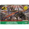 Mattel Jurassic World - Calendario dell'Avvento 30° Anniversario, con conto alla rovescia di 24 giorni e tante sorprese, mini dinosauri, personaggi e cancelli, giocattolo per bambini, 3+ anni, HTK45