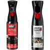 Weber 17874 - Detergente per Barbecue Q & Pulse, Nero & 17685 - Olio antiaderente per griglie