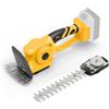 panthem Tagliasiepi a Batteria Tosasiepi Compatibile con Dewalt 18V 20V (Nessuna batteria), Taglia Siepi Giardino Arbusti Siepi Cesoia Elettrico Tagliasiepi a Batteria con Lame Rifilasiepi e Erba