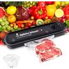 m MU Macchina Sottovuoto Alimenti, m MU 2 in 1 Sigillatore Sottovuoto per Alimenti Automatica Portatile, per Alimenti Freschi sia Secchi che Umidi,Professionale Macchina per Sottovuoto con 10 Sacchetti