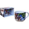 CARTOON Tazza in ceramica, Avengers, Marvel, tazza larga jumbo, 380 ml, in scatola