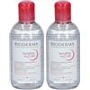 Bioderma Italia Srl BIODERMA Sensibio H2O AR acqua micellare antirossore Set da 2 2x250 ml Lozione viso