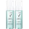Vichy (L'Oreal Italia SpA) Vichy Purete Thermale Acqua mousse detergente illuminante 150 ml Set da 2 2x150 Schiuma