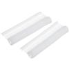 QUARKZMAN 500pz Ganci Standard per Etichette Rotondo 15mm/0.59 Trasparenti | Fermagli Plastica Regolari Barbe Standard per Pistola Etichettatrice Prezzo per Etichette Prezzo Abbigliamento