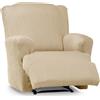 Eysa copripoltrona elastica bergere colore crudo design Luz