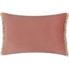 furn. Wylder Tilly Cuscino imbottito ricco di piume in velluto - Pera in camicia/Conchiglia - 40x60 cm