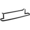 Metaltex CUELGATRAPOS Galileo Lava, Detailed in The Description, Nero, 30x8x5