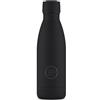 Cool Bottles - Borraccia Termica in Acciaio Inox - 350 ml - Mono Black - 23,5 x 7 cm - Bottiglia Termica Ermetica - Bevande Fredde 36 Ore e Calde 18 Ore - Triple Parete -Cool Technology - Senza BPA