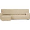 Eysa Italia copridivano per mini chaise longue con bracciolo corto lato sinisto vista frontale colore beige design Luz