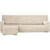 Eysa Italia copridivano per mini chaise longue con bracciolo corto lato sinisto vista frontale colore crudo design Luz