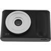 Plyisty Fotocamera Digitale, Schermata TFT da 2,4 Pollici 4K Slim e Leggera Fotocamera Micro SLR da 48 MP per Viaggi (BLACK)