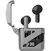 Qiebenav Auricolari con effetto uditivo spaziale Auricolare compatibile con Bluetooth 1 set wireless con cuffie a basso ritardo Lunga durata della batteria Qualità audio premium per nero