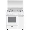 GLEM GAS S.P.A. Glem Cucina forno a gas As854gx Bianco