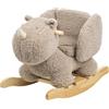Nattou Animale a dondolo TEDDY rhino, tortora