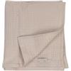 Corredocasa Coppia Asciugamano e Ospite/Telo 100% cotone Nido D'ape Disponibile in Diverse Varianti di Colore Tinta Unita (Telo 100x150 cm, Beige)
