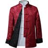 AJOHBM Uomini Cinese Drago Camicia Cappotti China Tang Suit Abbigliamento Tradizionale Cinese Per Gli Uomini Giacche Hanfu Abbigliamento Uomo