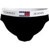 Tommy Jeans Brief UM0UM02956 Slip, Nero (Black), L Uomo