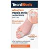 Alluxcare Tecniwork AlluxCare Doppio Anello Separatore per Alluce - Ambidestro Misura Unica 1 pz Fasciatura