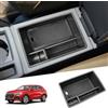 SHAOHAO Per Audi Q3 F3 /Audi Q3 sportback 2019-2025 Bracciolo Vano Portaoggetti Nella Console Centrale Vassoio Accessori Organizzatore di scatole portaoggetti audi q3 sportback（Nero）