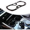 DIYUCAR Cornice decorativa per console centrale dell'auto, in ABS cromato, per G20 G28 325li Serie 3 2019 2020 2021 2022 Accessori (fibra di carbonio)